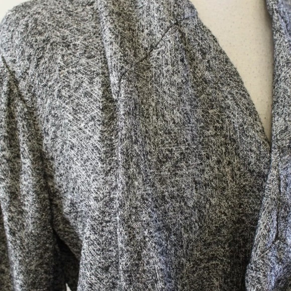 Eileen Fisher Herringbone Cascading Cardigan - Picture 4 of 7